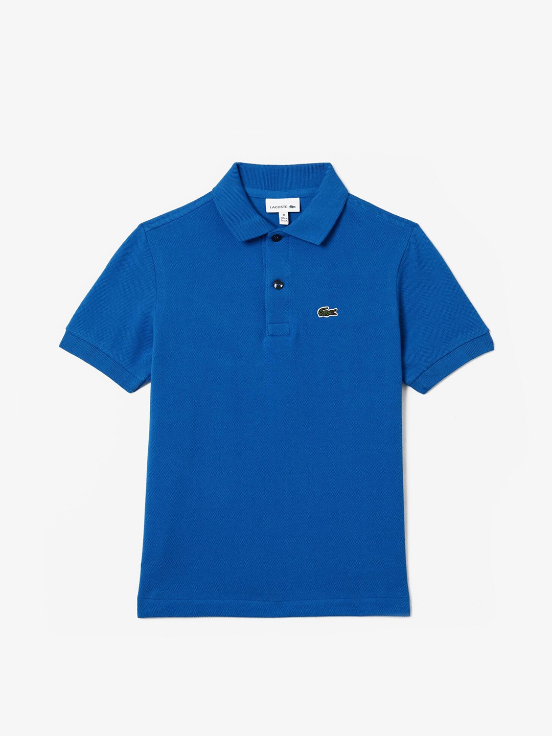 

Lacoste Kids Polo Collar Pure Cotton T-shirt, Blue