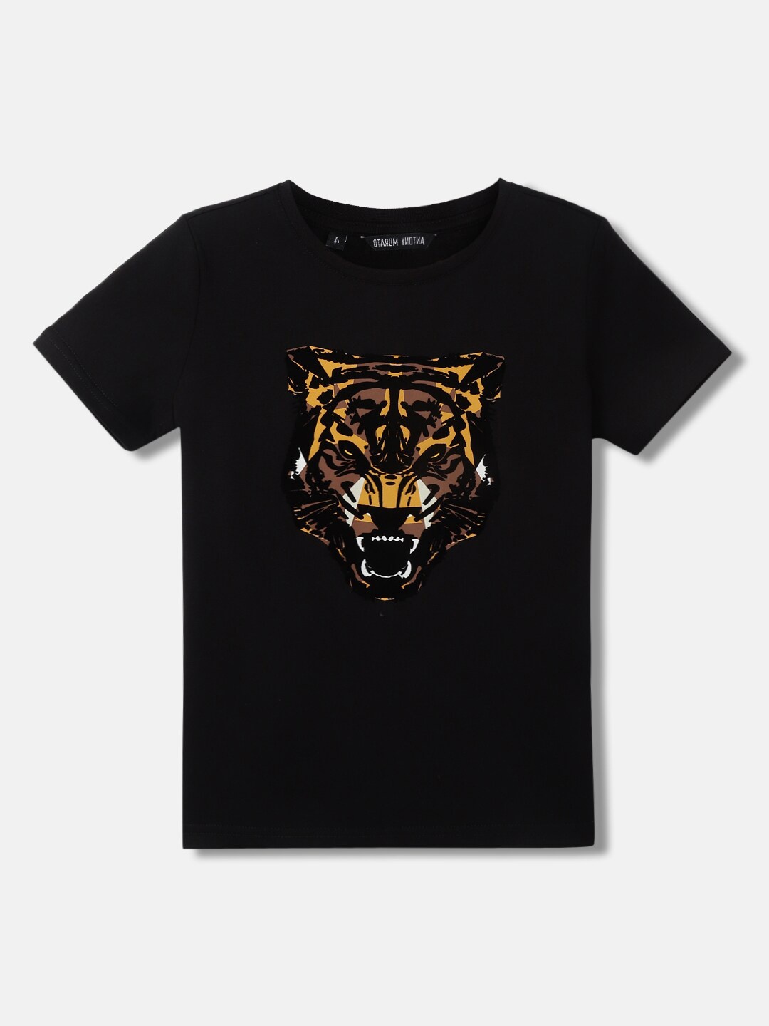 

Antony Morato Boys Printed T-shirt, Black
