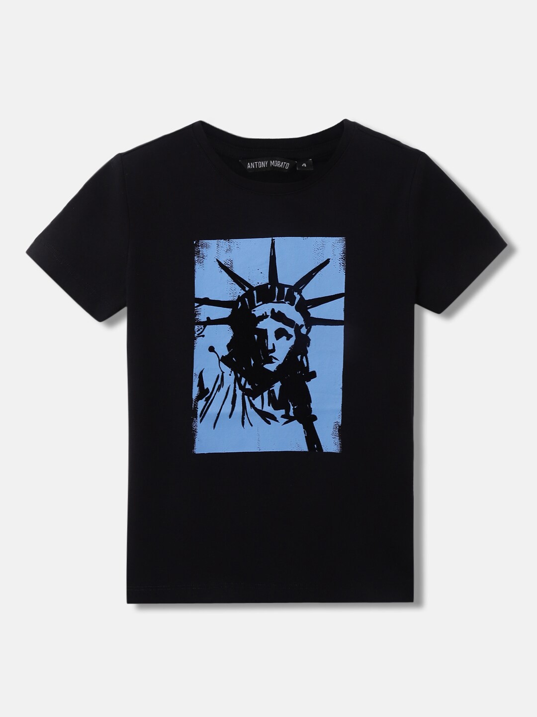 

Antony Morato Boys Printed T-shirt, Blue