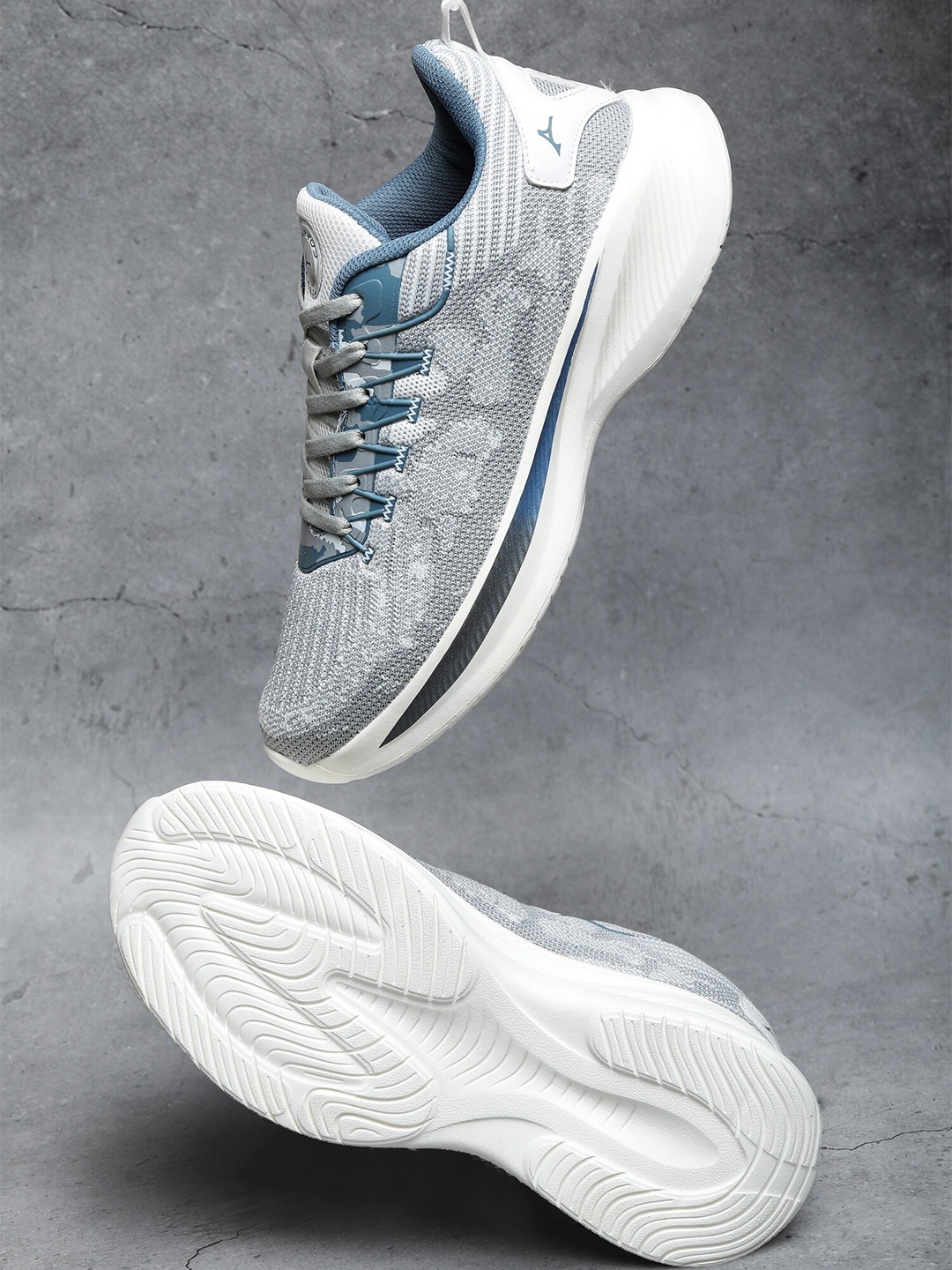 

ABROS Men CAVE-O Mesh Running Shoes, Grey