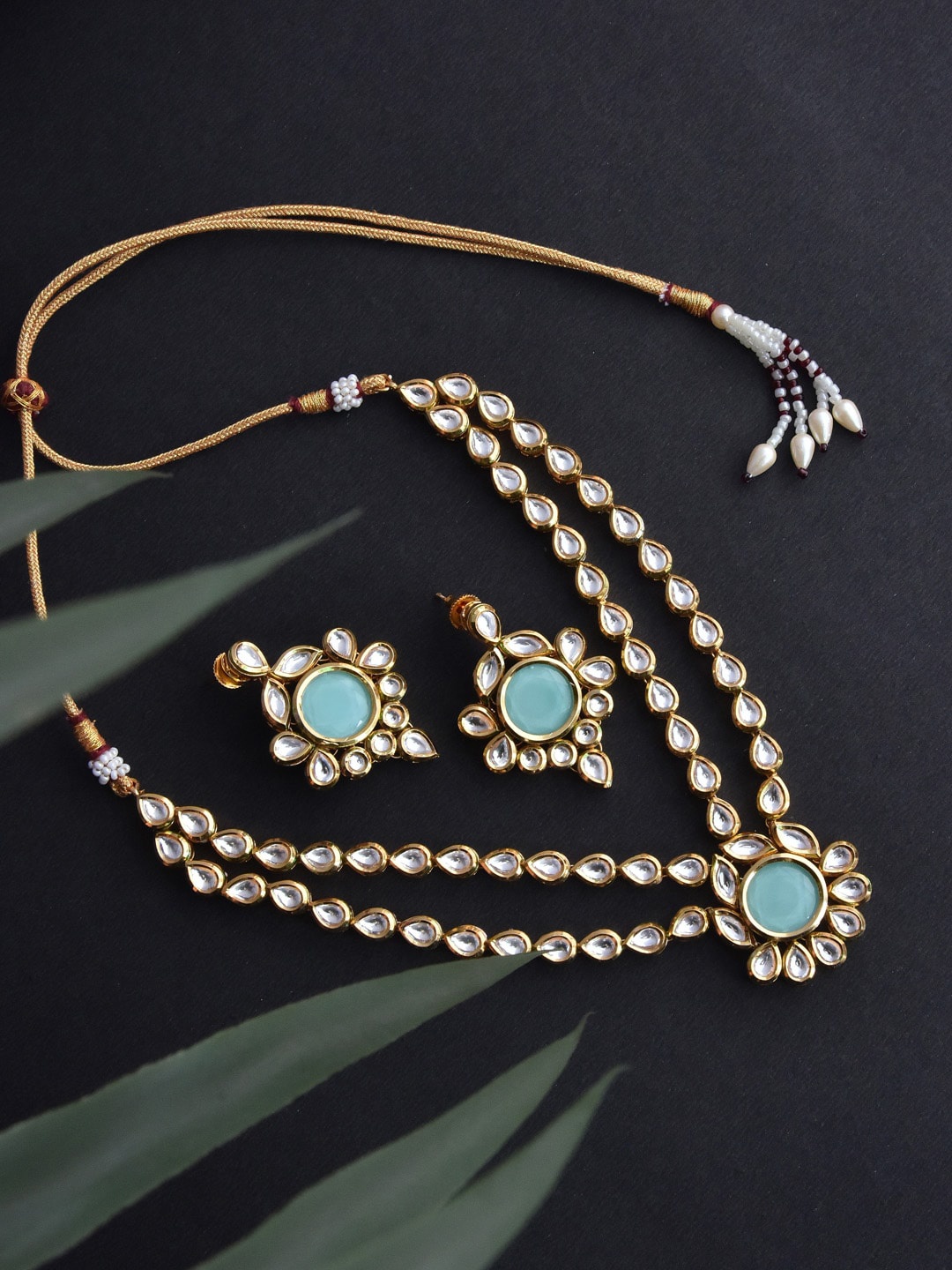 

Swabhimann Jewellery Gold Plated Jewellery Set