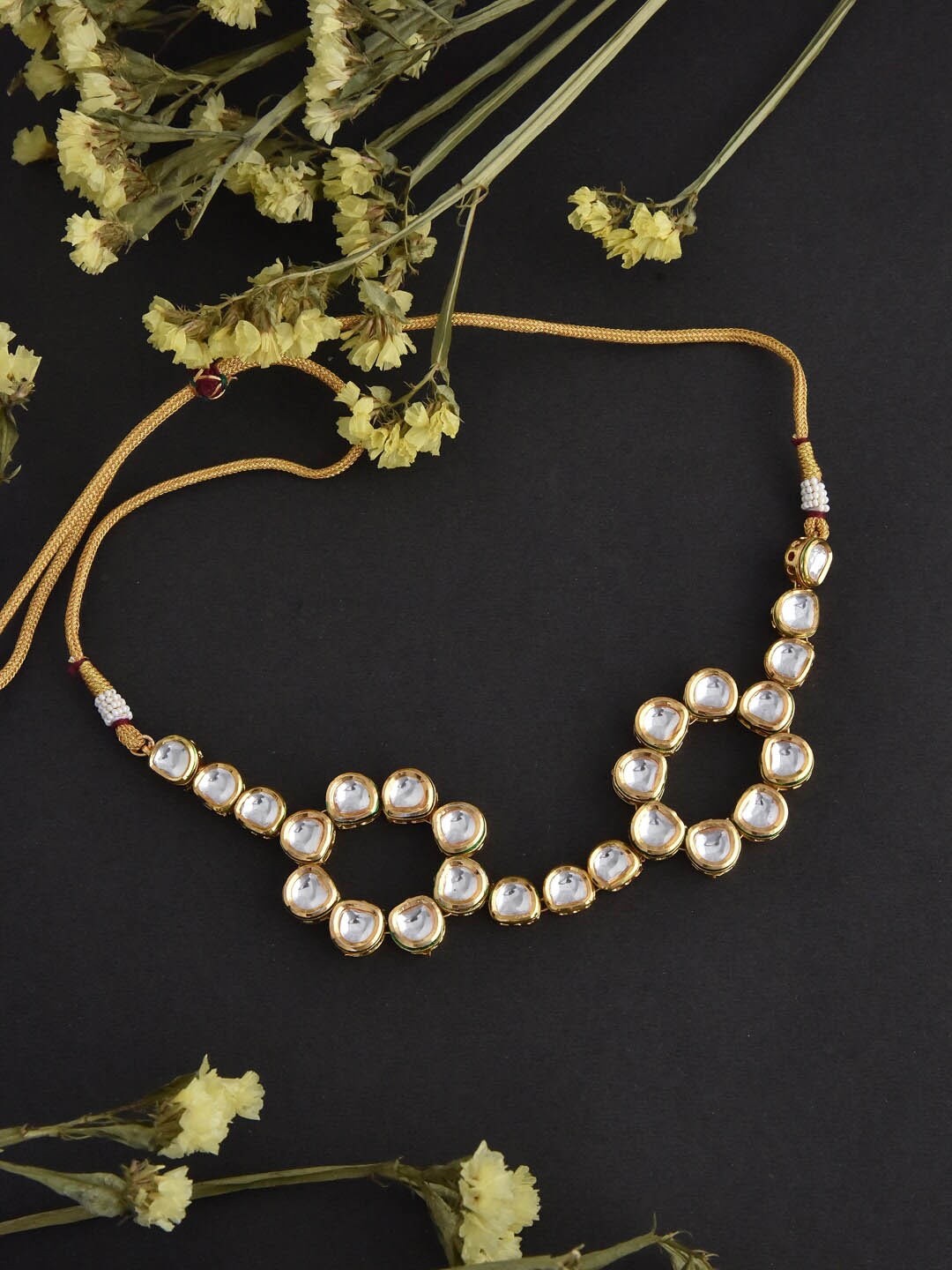 

Swabhimann Jewellery Gold Plated Necklace