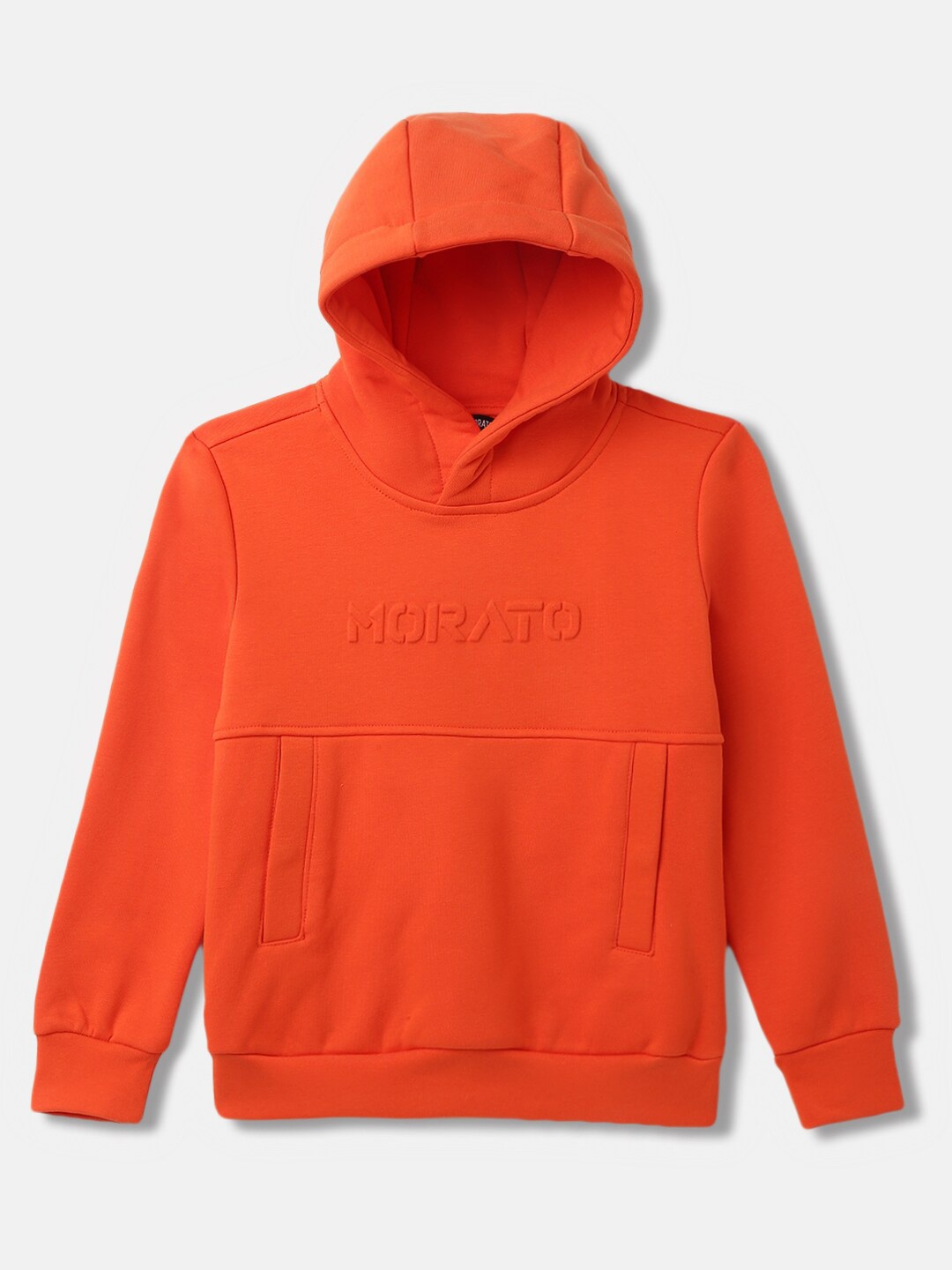 

Antony Morato Boys Hooded Pullover Sweatshirt, Orange