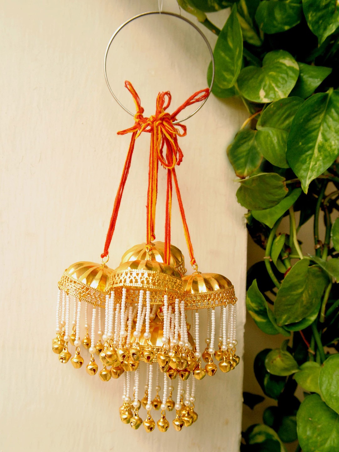 

BeAbhika Gold-Toned Pack of 10 Pair Of Mini Kaleere