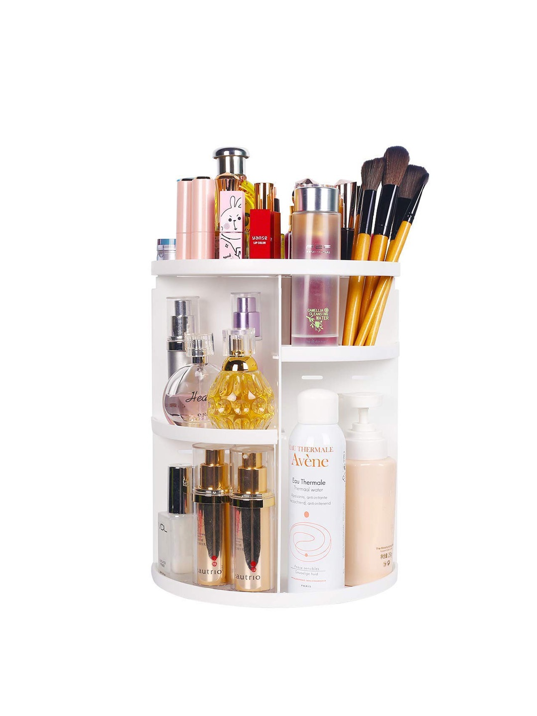 

Sasimo White Water Resistant Acrylic Makeup Stand Organiser