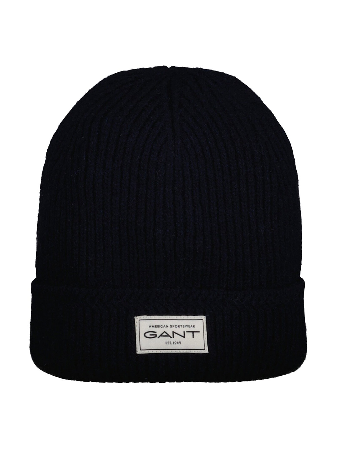 

GANT Men Self Design Beanie, Navy blue