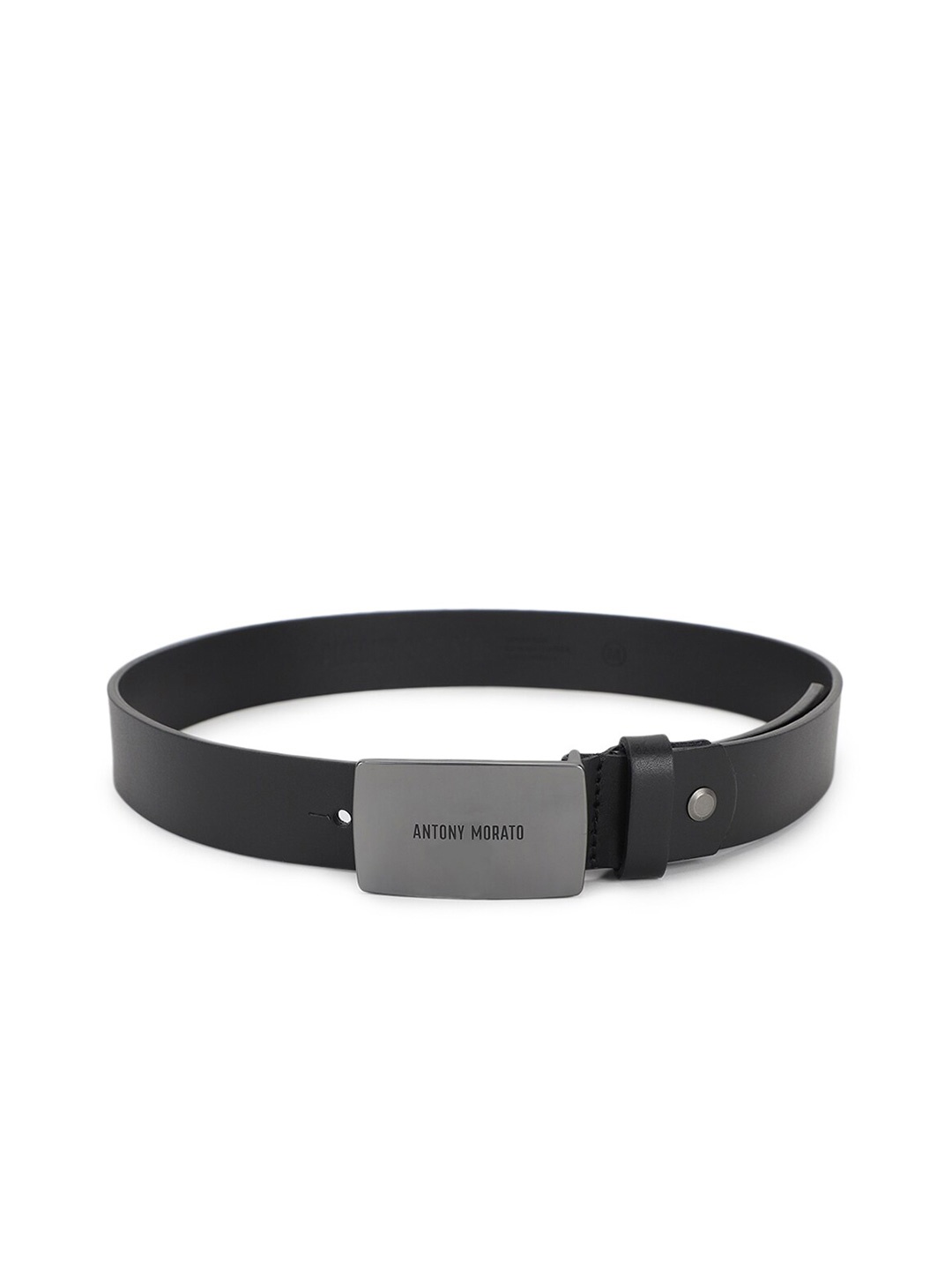 

Antony Morato Boys Leather Belt, Black