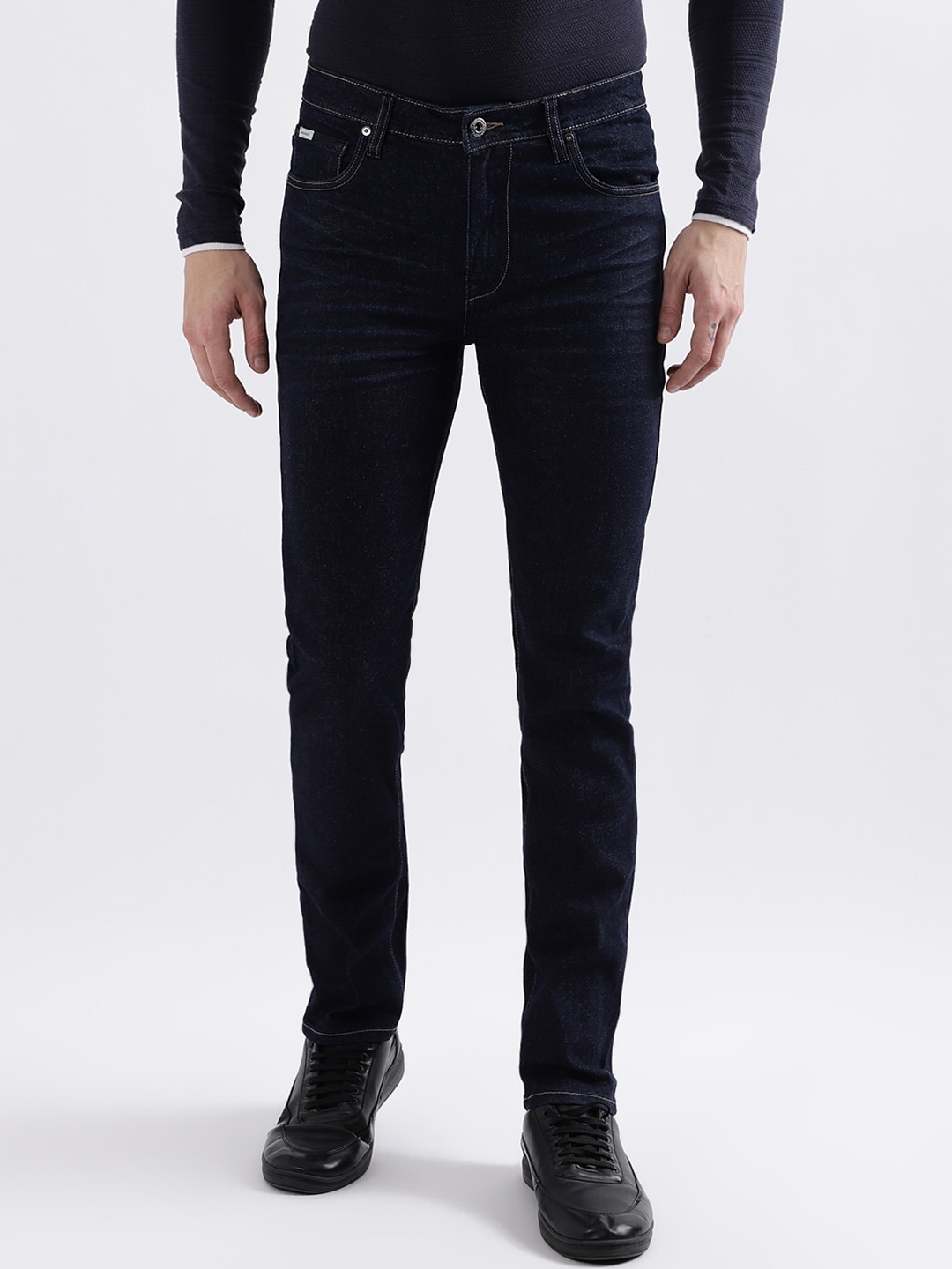 

LINDBERGH Men Slim Fit Clean Look Stretchable Jeans, Blue
