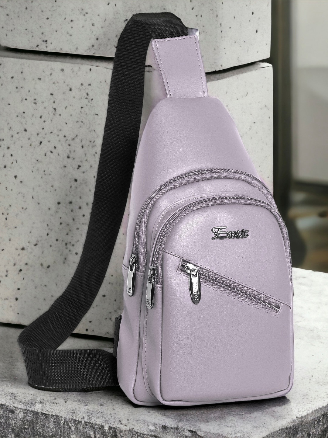 

Exotic Crossbody Small Backpacks, Purple