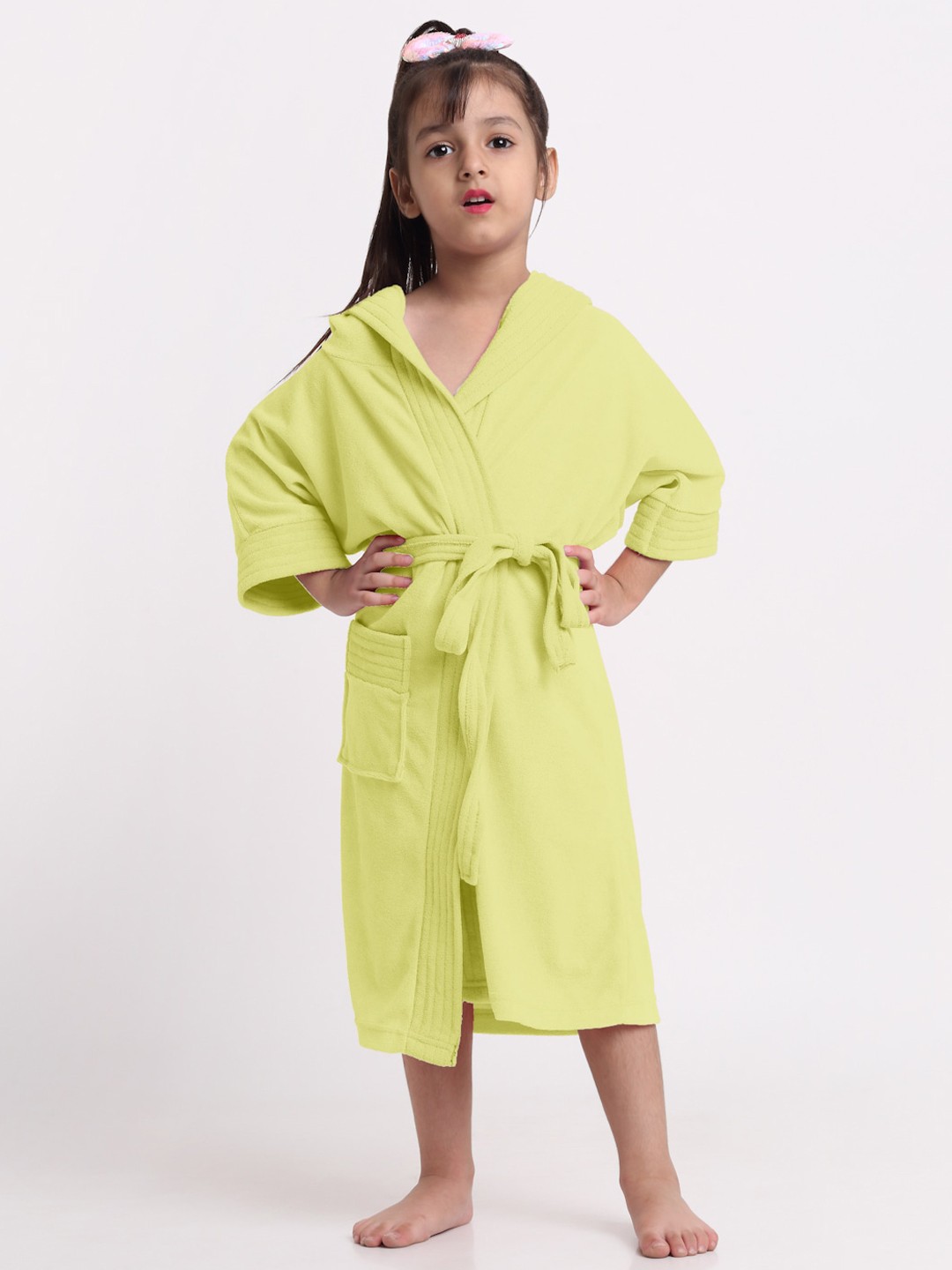 

Creeva Kids Melodious Bath Robe, Yellow