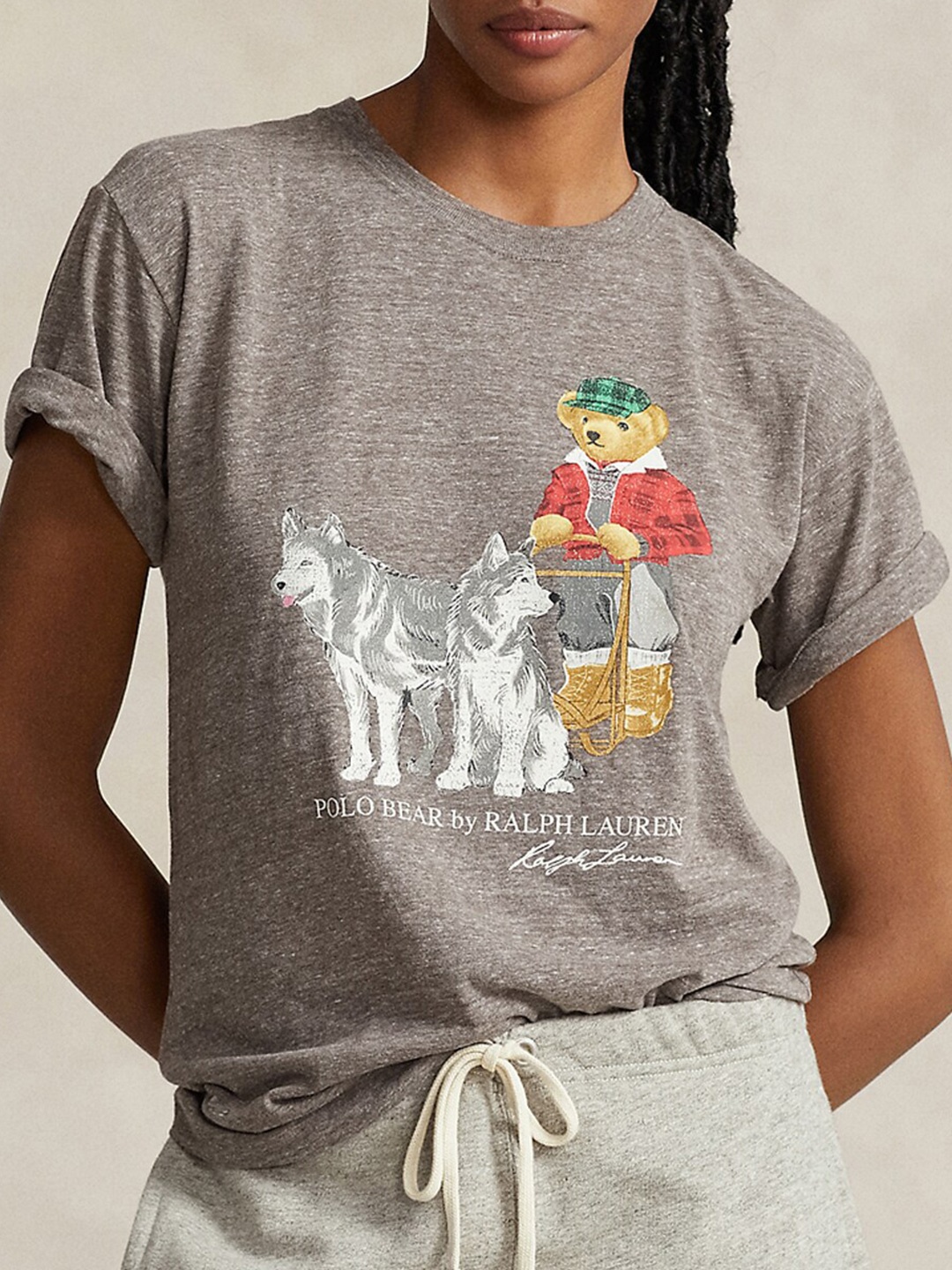 

Polo Ralph Lauren Graphic Printed T-Shirt, Grey