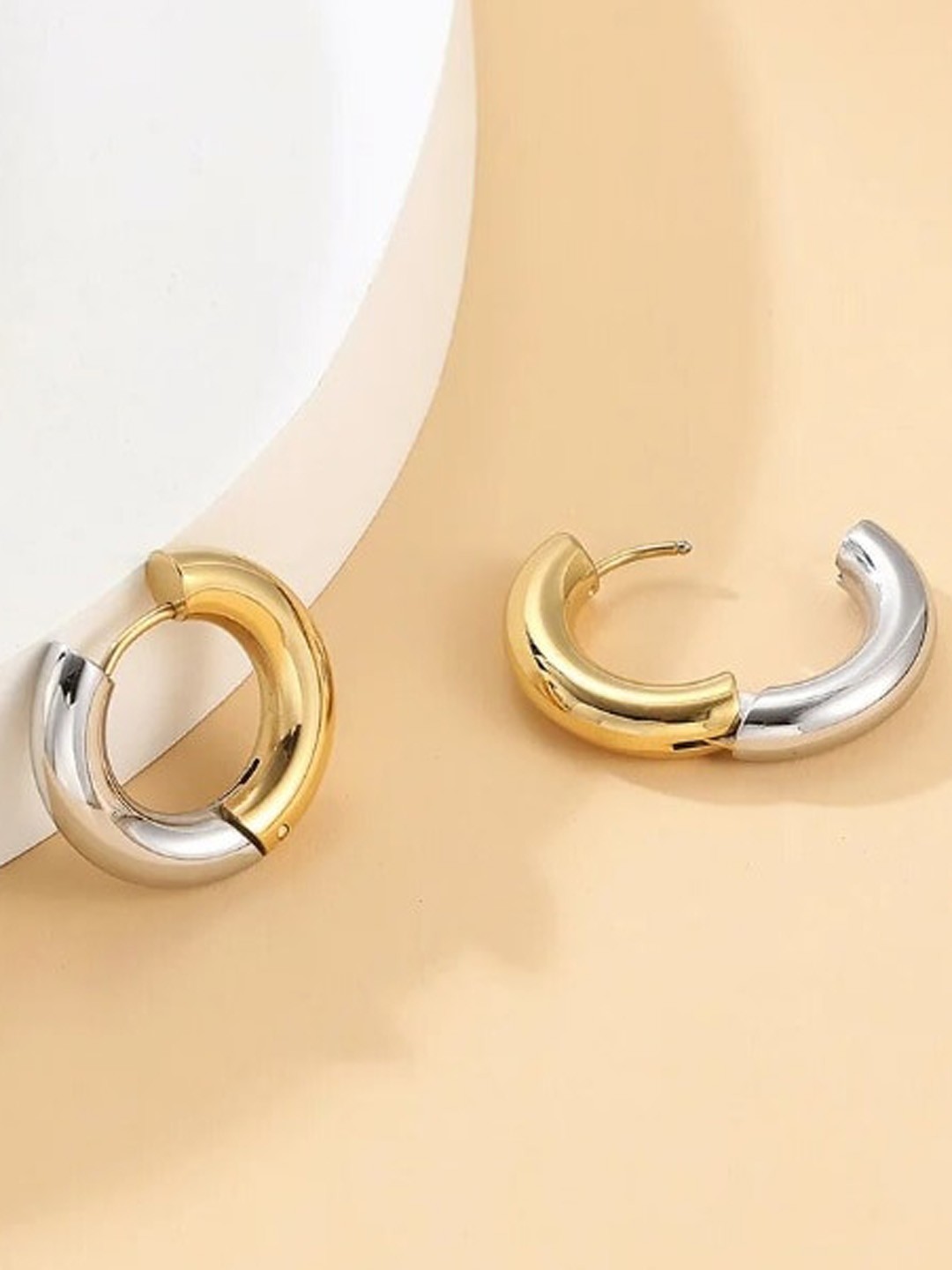 

KRYSTALZ Unisex Silver Plated Stainless Steel Jewellery Set