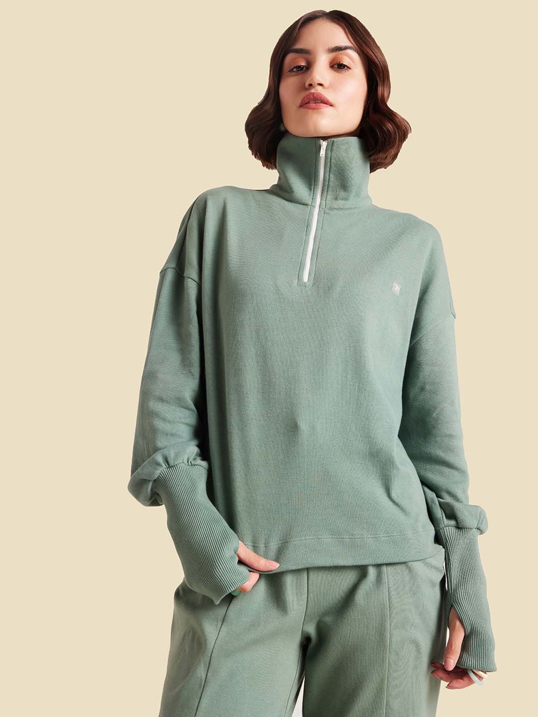 

Muvazo Sweatshirt & Trousers Co-Ords, Green