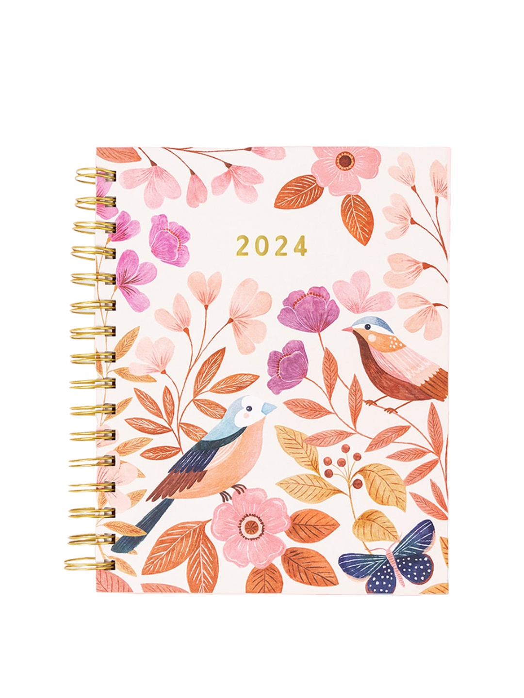 

happywagon Autumn Blooms Life Planner Stationery, Pink