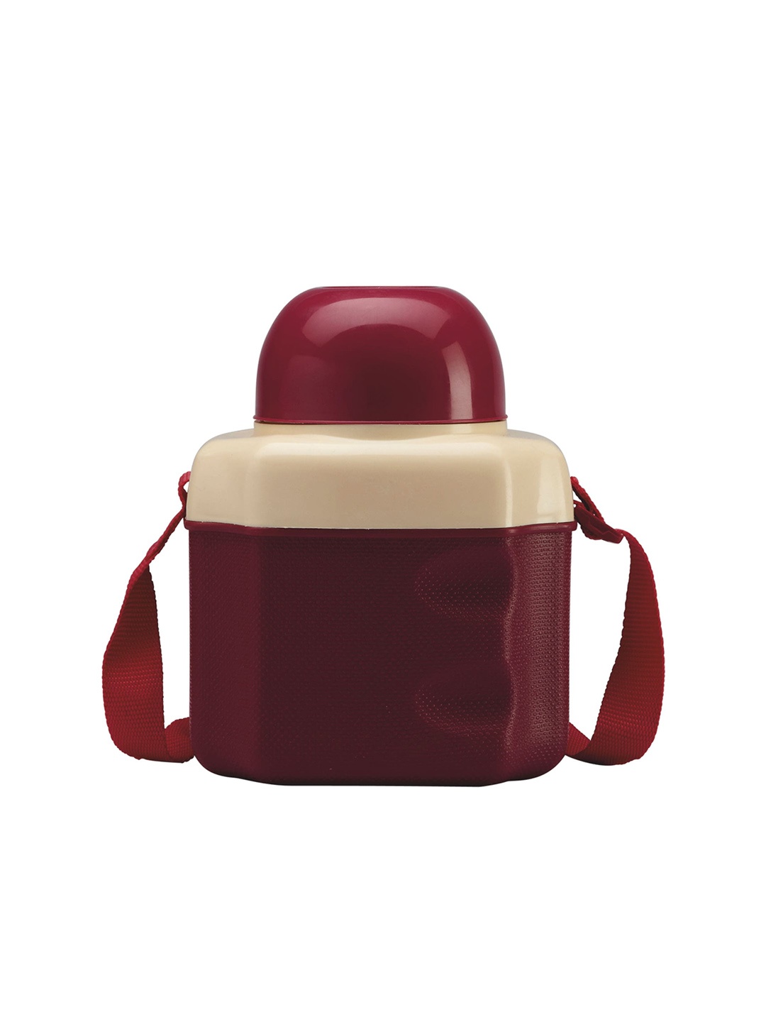 

Milton Kids Cruiser Maroon Plastic Insulated Water Bottle With Belt 1280 ml
