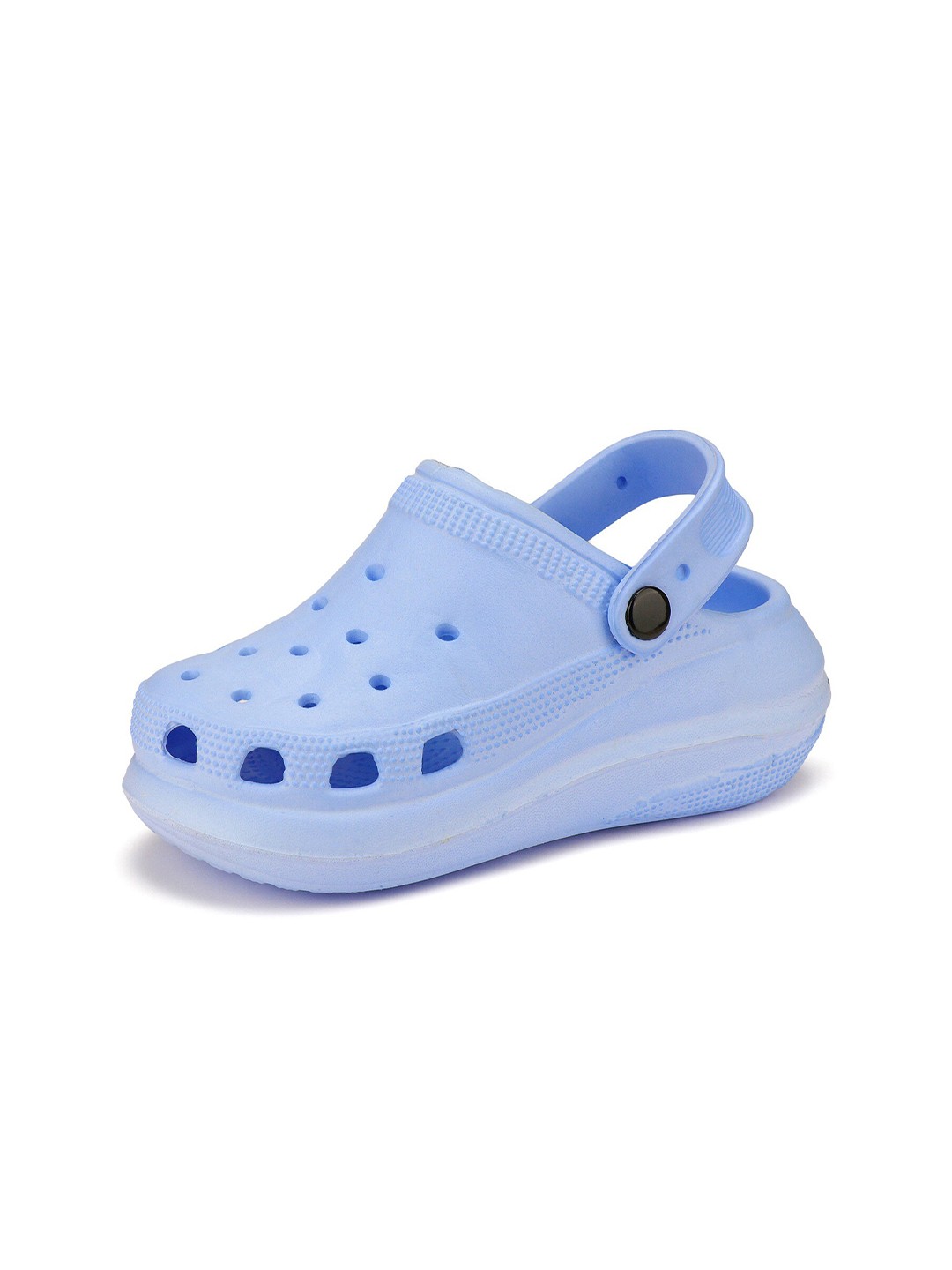 

BERSACHE Women Self Design Clogs, Blue
