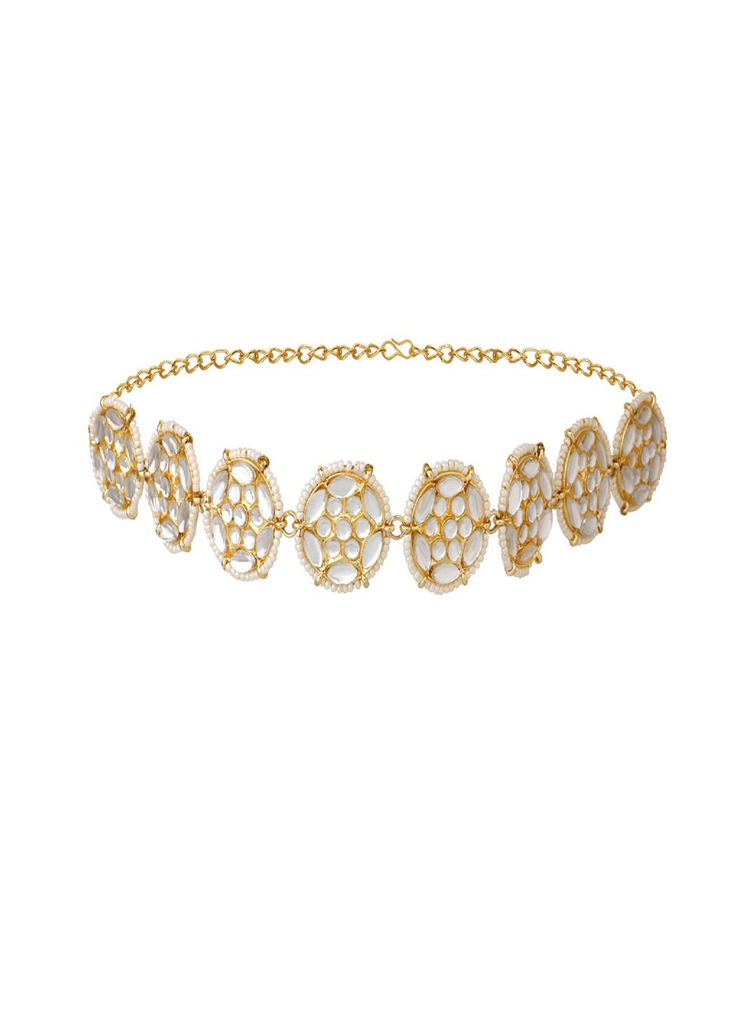 

Mahi Beaded Hair Accessory Set, Gold
