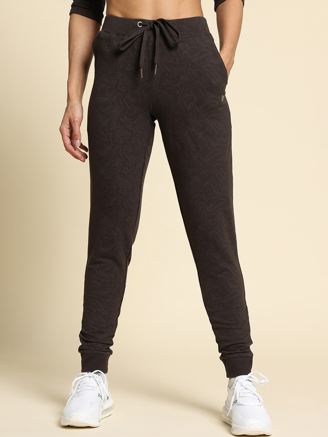

Van Heusen Women Cotton Joggers, Brown