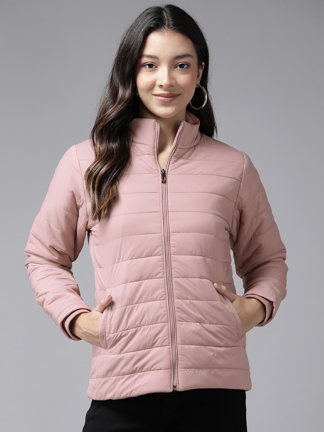 

Cayman Women Solid Outdoor Quilted Jacket, Peach