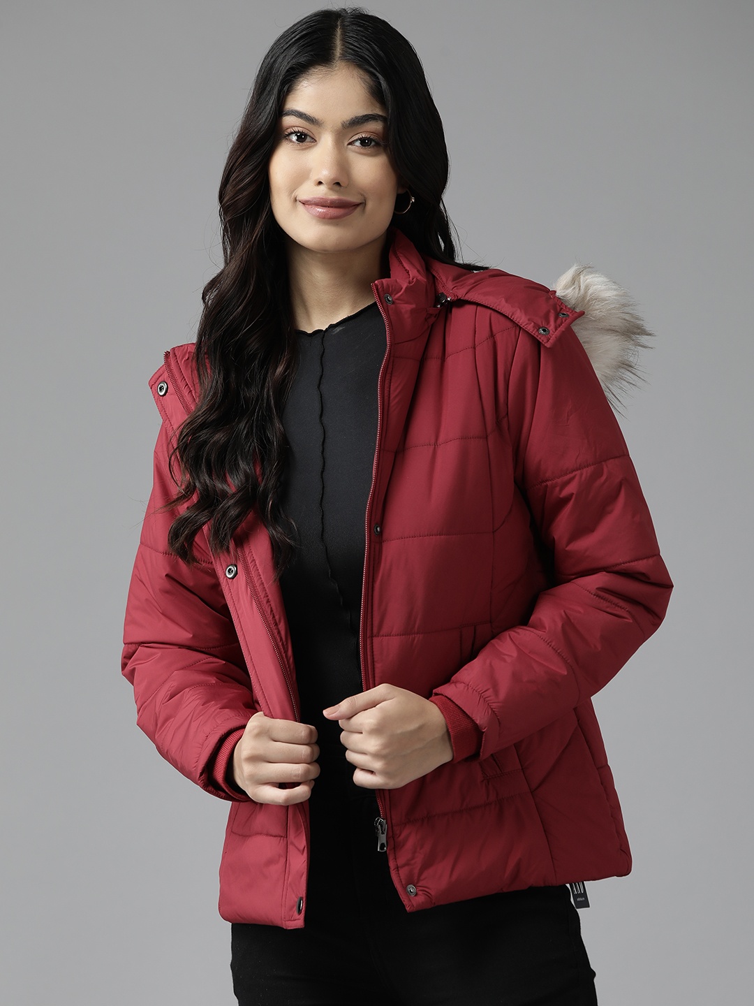 

Cayman Women Outdoor Parka Jacket, Red