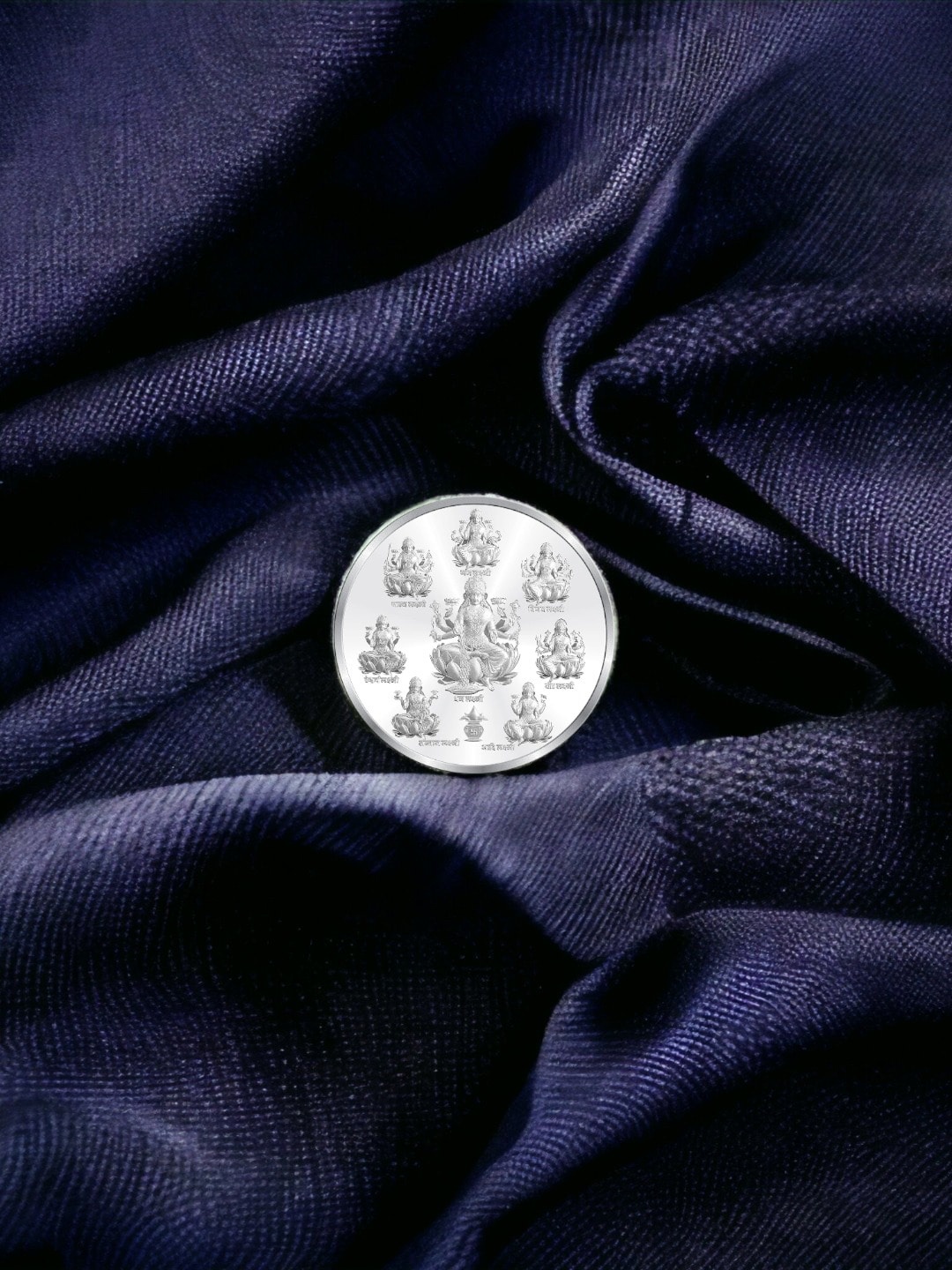 

Taraash Ashta Lakshmi 999 Silver Coin-10gm