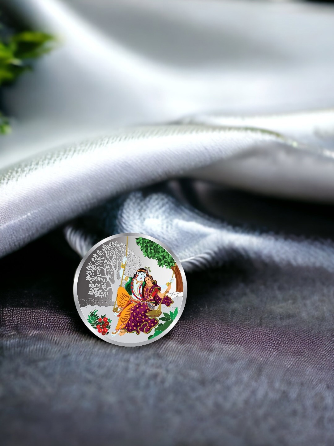 

Taraash Radha Krishna 999 Silver Coin- 20 gm