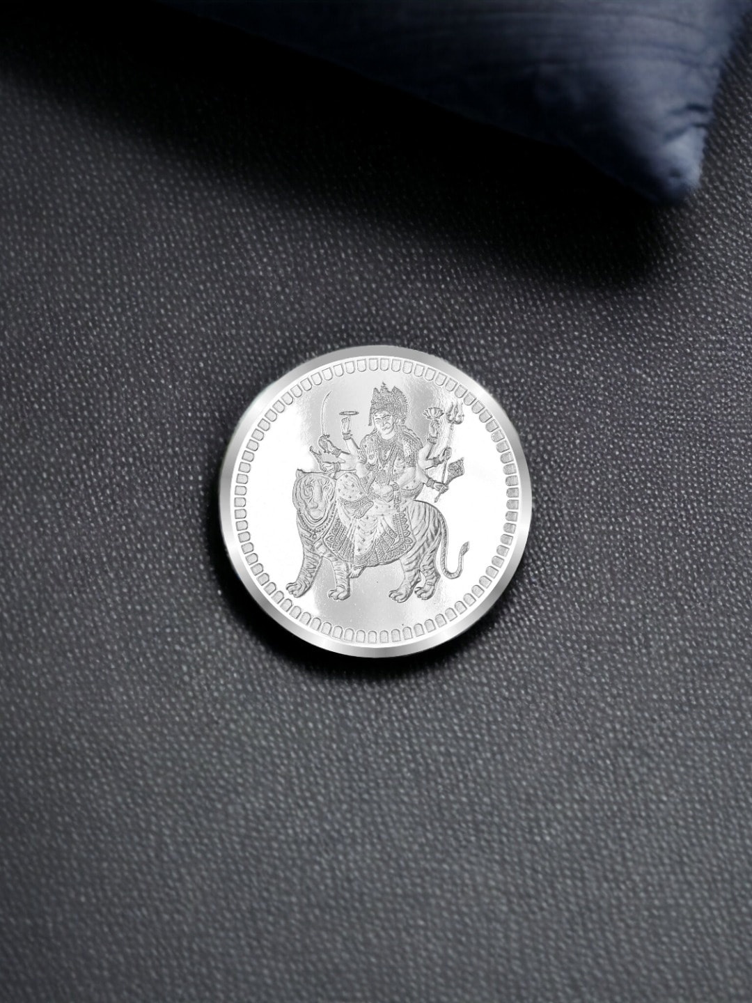 

Taraash Goddess Durga Mata 999 Silver Coin- 10 gm
