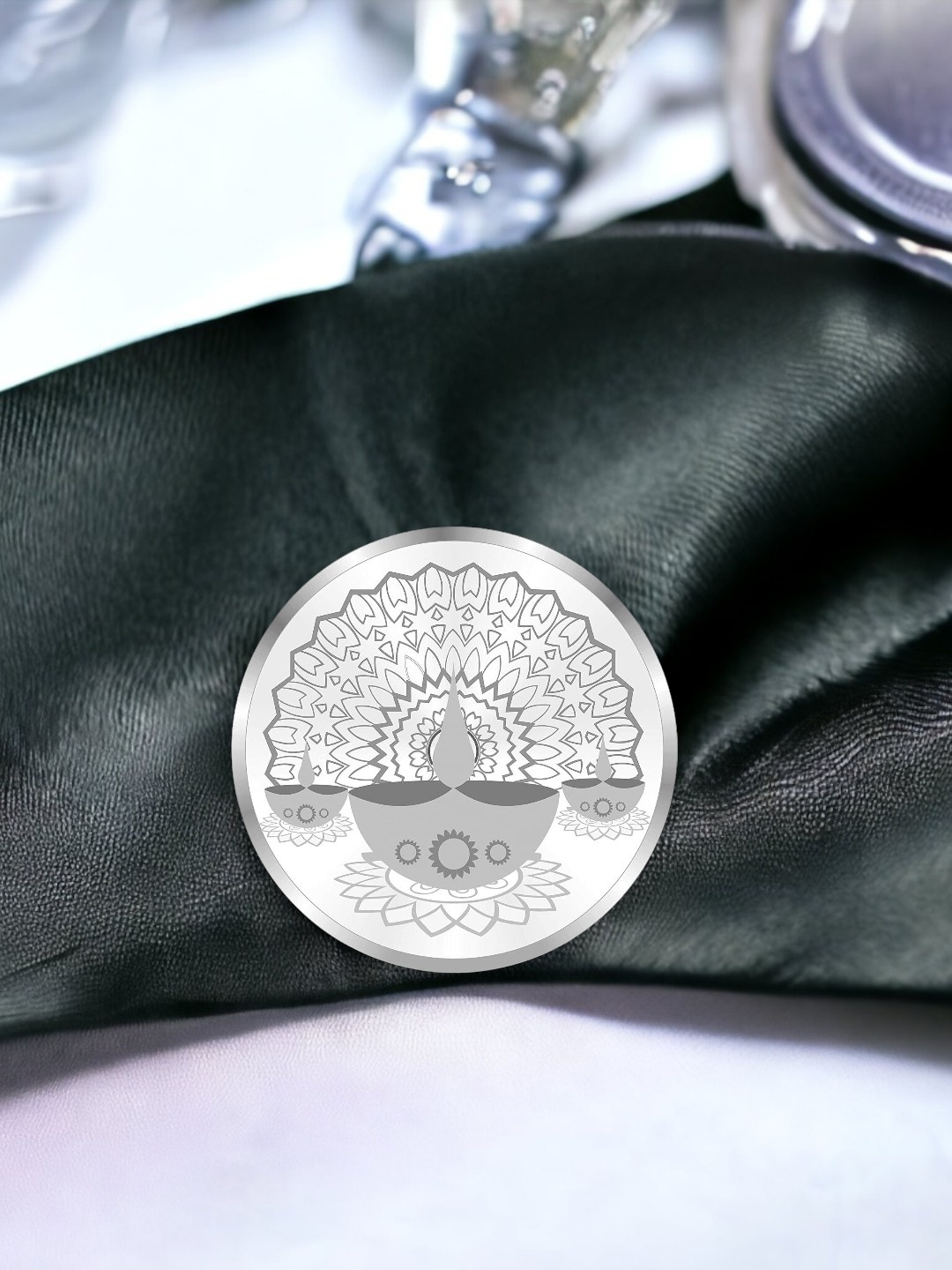 

Taraash Diya 999 Silver Coin- 50 gm