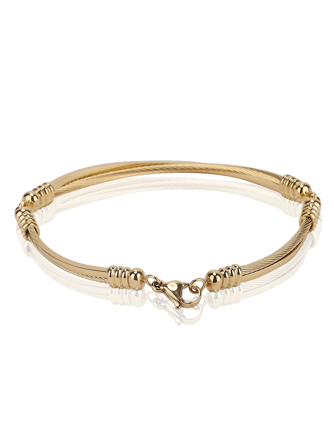 

Daniel Klein Women Metal Wraparound Bracelet, Gold