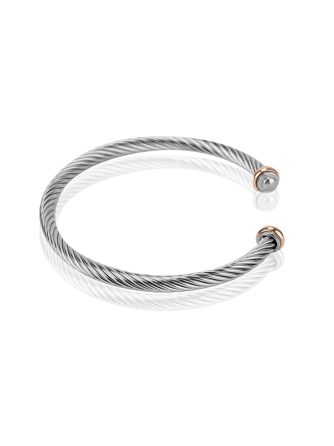 

Daniel Klein Metal Cuff Bracelet, Silver