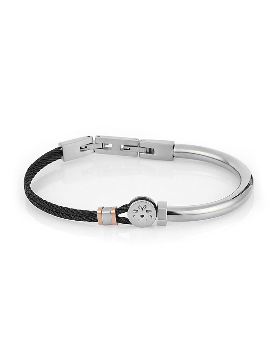 

Daniel Klein Men Wraparound Bracelet, Silver