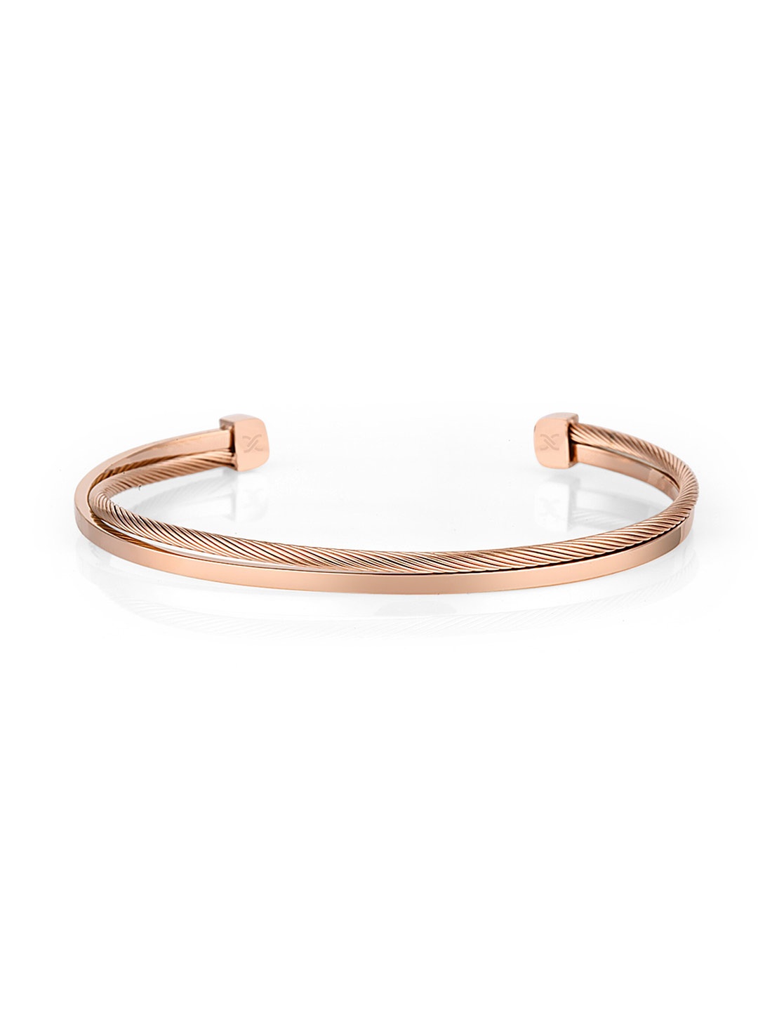 

Daniel Klein Women Cuff Bracelet, Rose gold