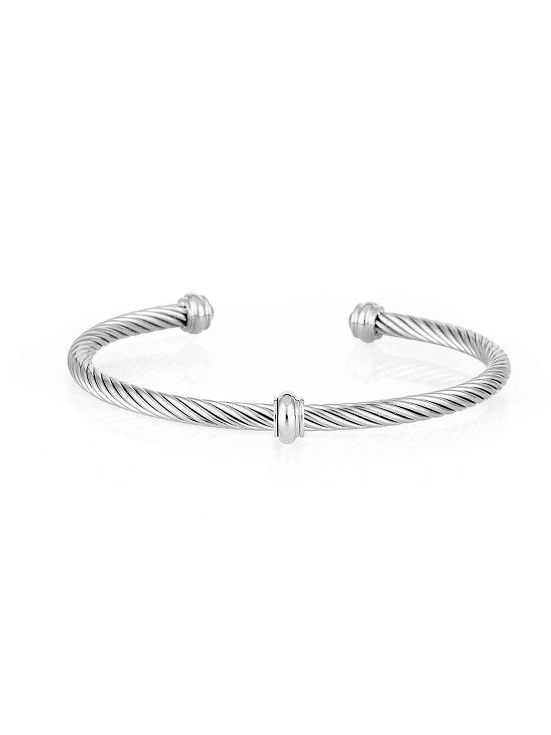 

Daniel Klein Women Cuff Bracelet, Silver