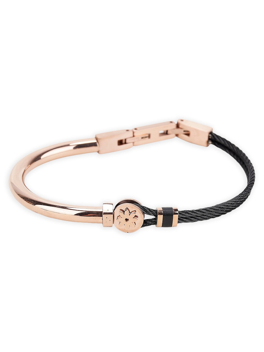 

Daniel Klein Men Wraparound Bracelet, Black