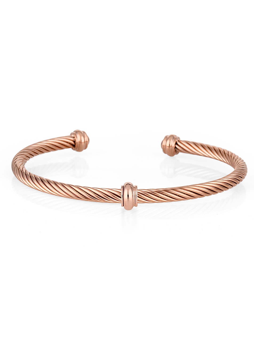 

Daniel Klein Women Cuff Bracelet, Rose gold