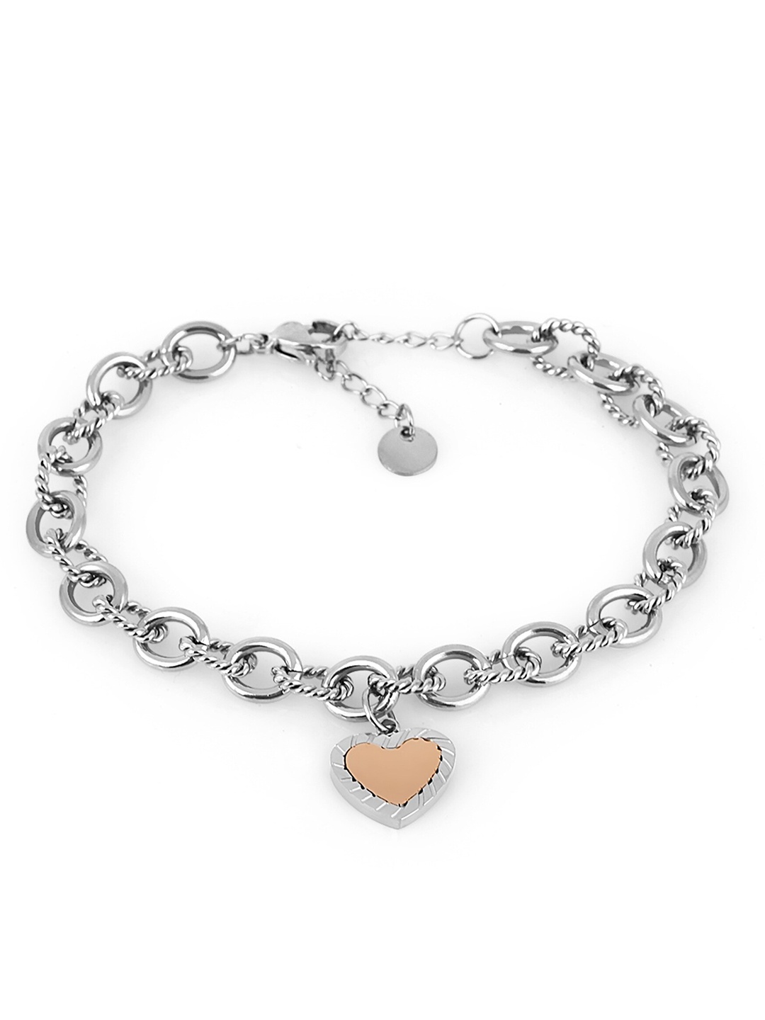 

Daniel Klein Women Link Bracelet, Silver