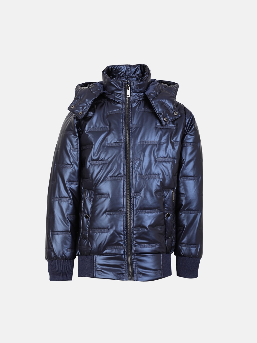 

CHKOKKO Boys Hooded Puffer Jacket, Blue