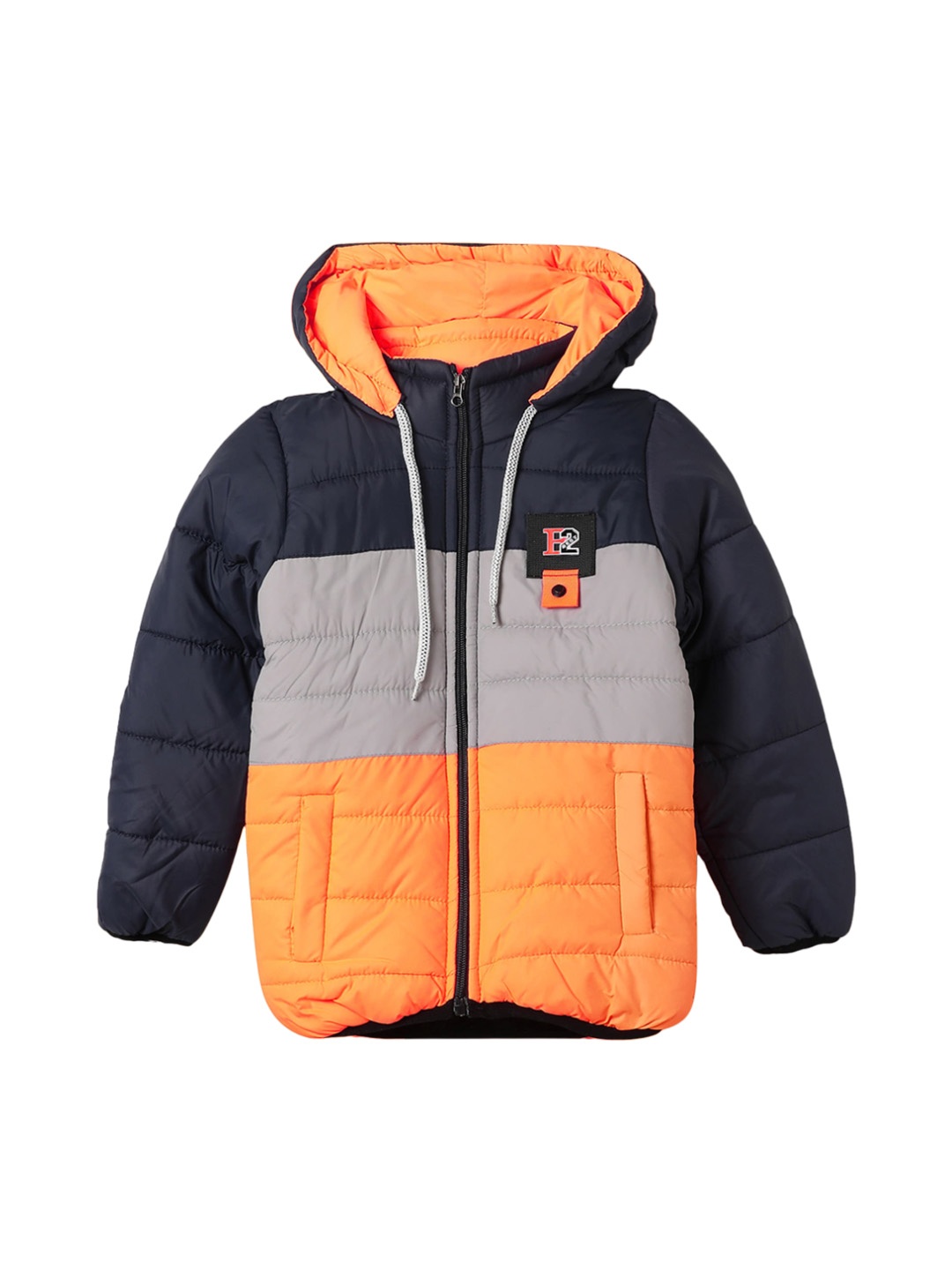 

The Boo Boo Club Boys Colourblocked Lightweight Padded Jacket, Blue