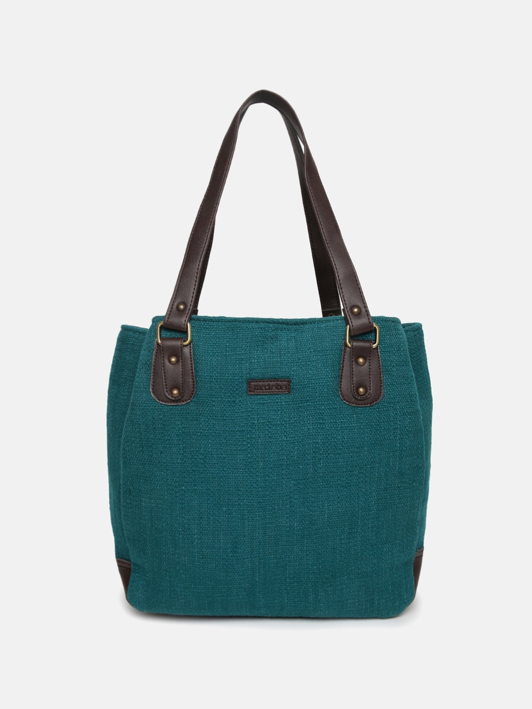

Maisha Structured Fabric Shoulder Bag, Green
