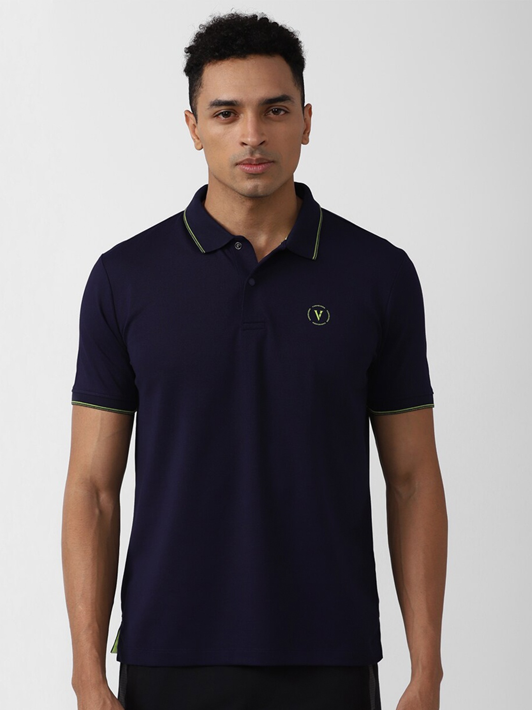 

Van Heusen Flex Polo Collar Short Sleeves T-shirt, Navy blue
