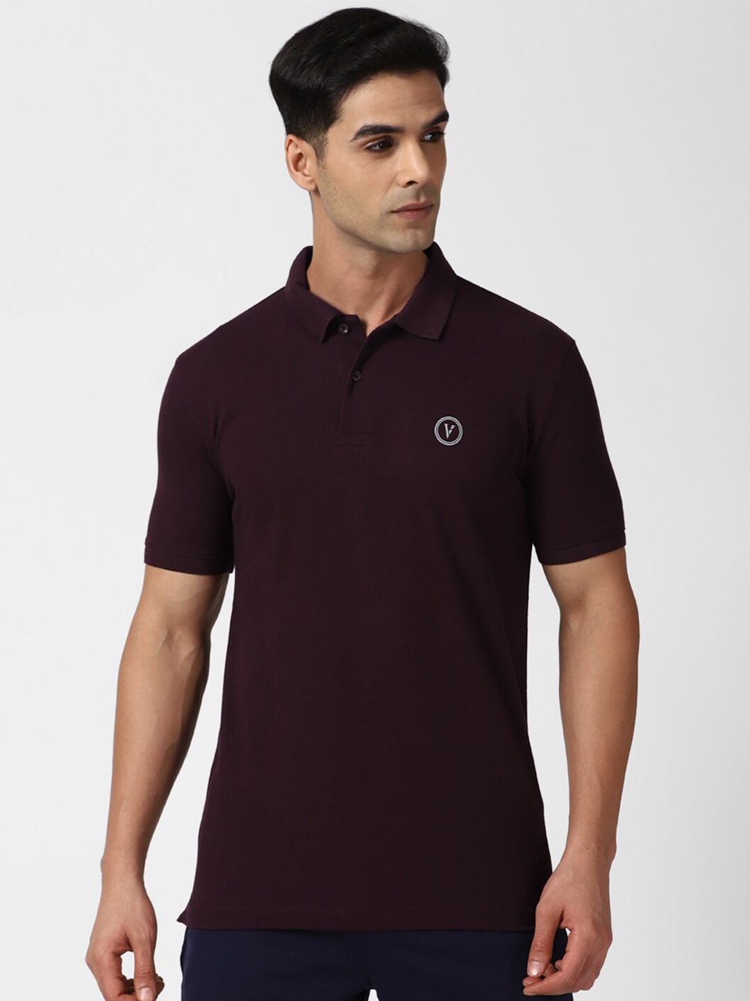 

Van Heusen Flex Polo Collar Regular Fit T-shirt, Maroon