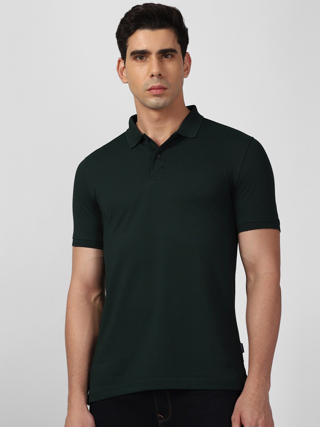 

Van Heusen Sport Polo Collar Short Sleeves T-shirt, Green