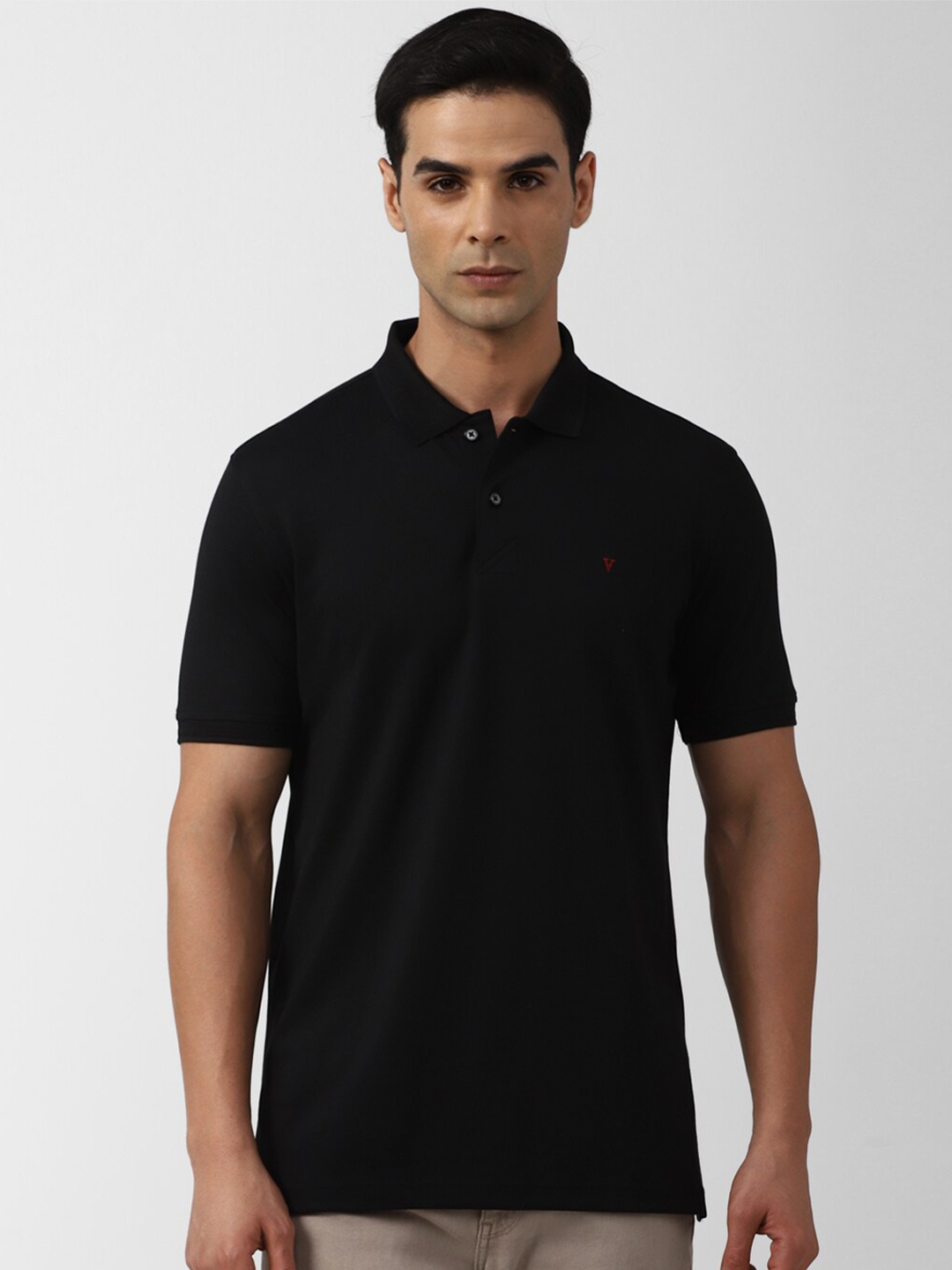 

Van Heusen Sport Polo Collar T-shirt, Black