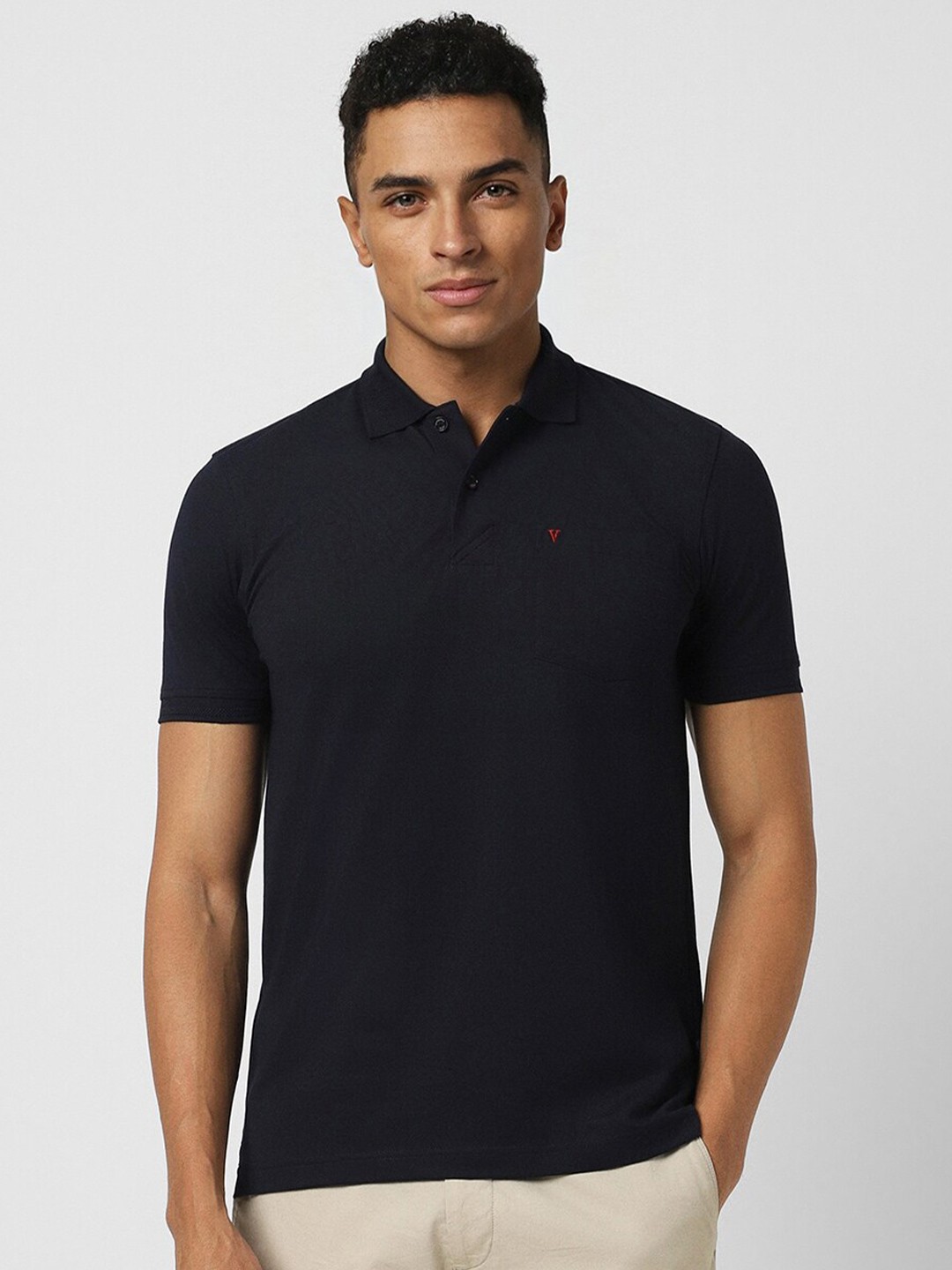 

Van Heusen Sport Polo Collar T-shirt, Navy blue