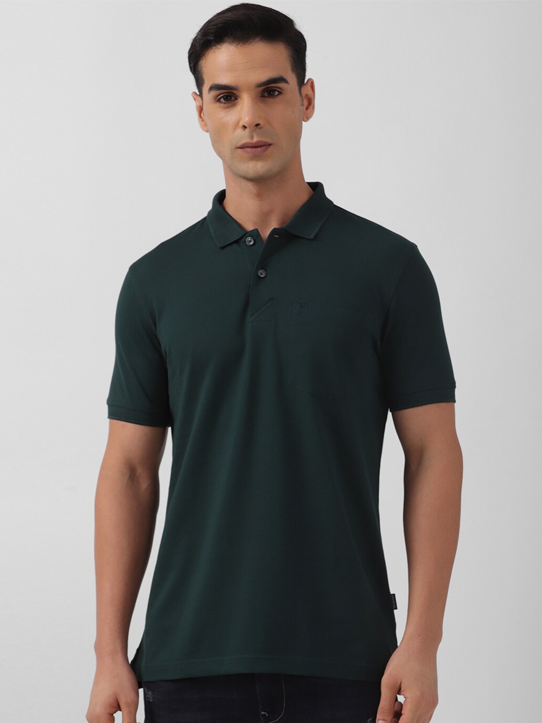 

Van Heusen Sport Polo Collar T-shirt, Green