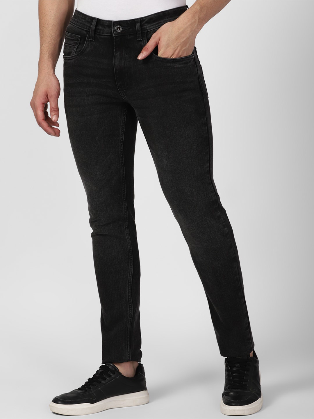 

VAN HEUSEN DENIM LABS Men Skinny Fit Jeans, Black