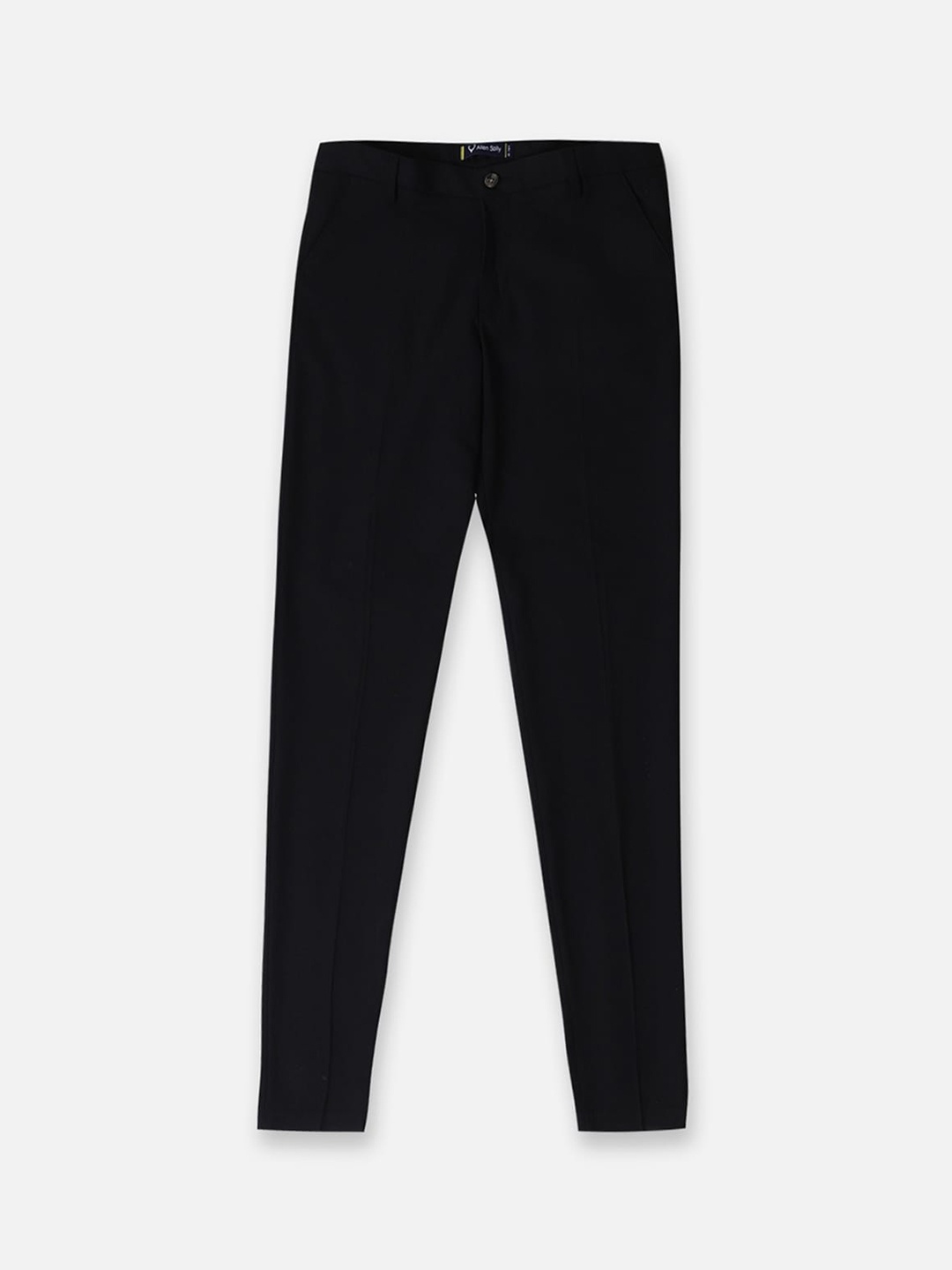 

Allen Solly Junior Boys Slim Fit Mid Rise Trousers, Black