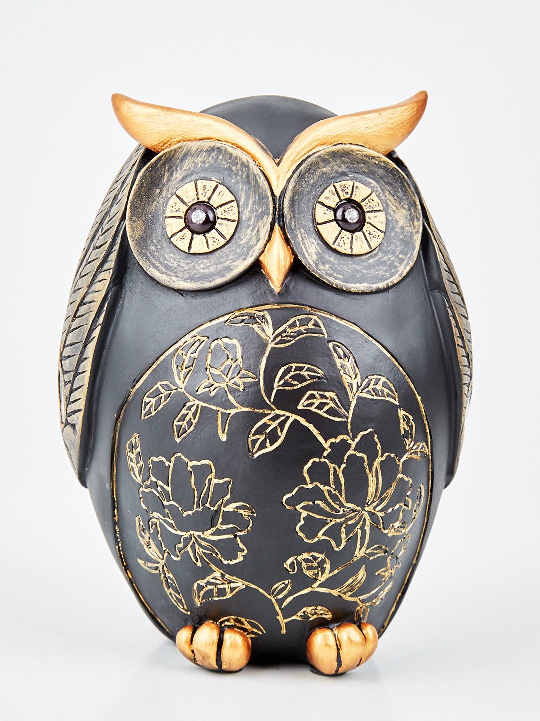 

Home Centre Corsica Black Polyresin Owl Figurine Showpieces