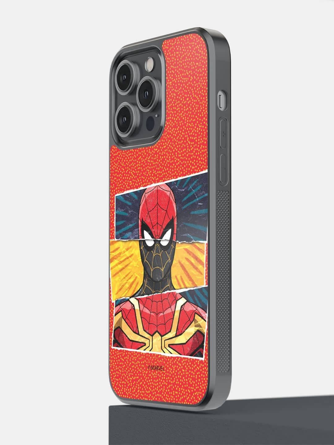 

macmerise Spider Man Engage iPhone 14 Pro Max Bumper Case Cover, Red