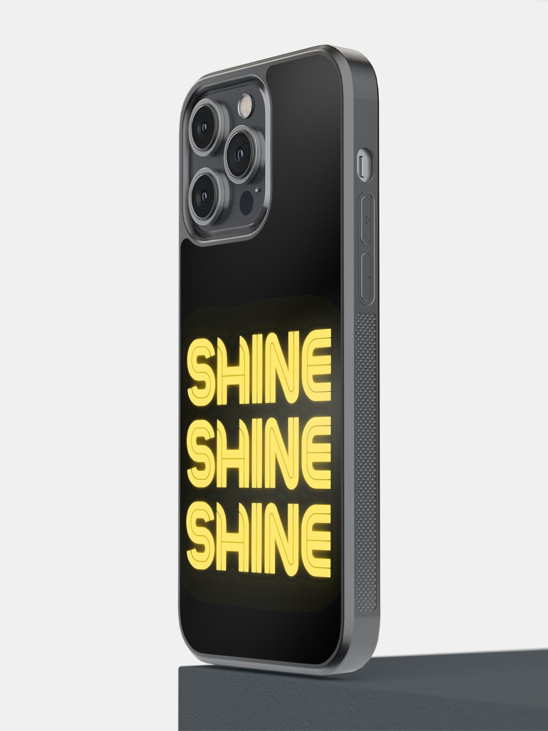 

macmerise Typography Printed iPhone 14 Pro Max Bumper Case Cover, Black